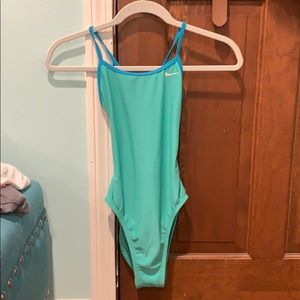 nike tie back one piece